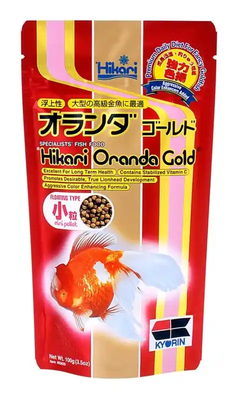 Hikari Oranda Gold 100g - Aquarium Supplies