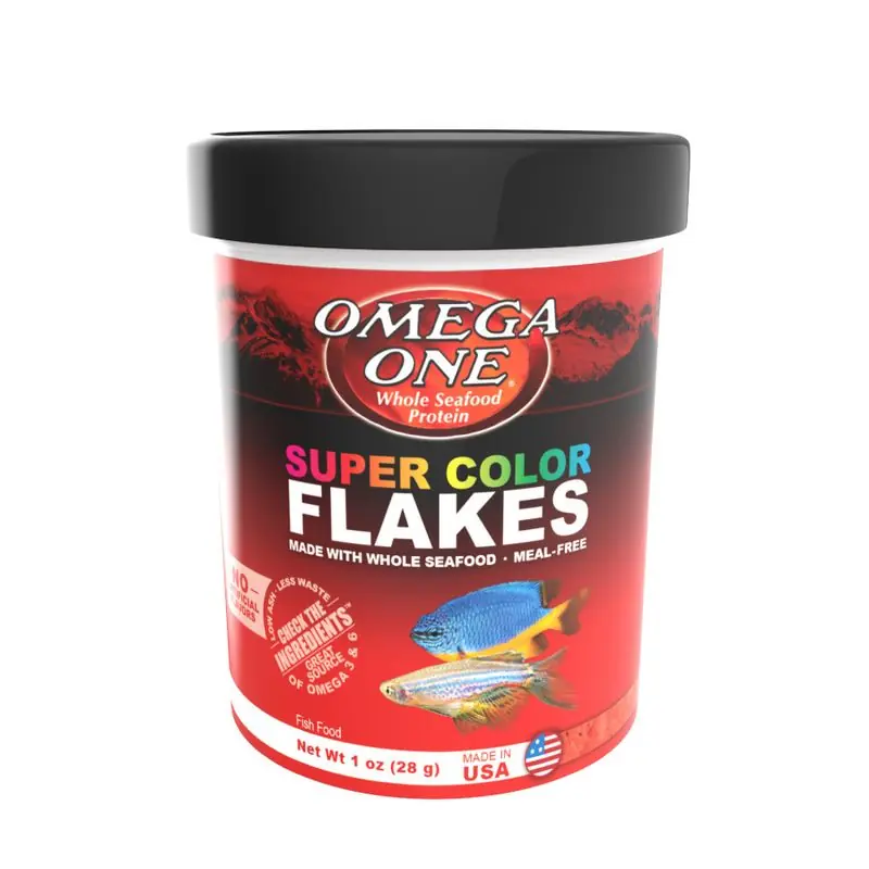 Omega One Super Color Flakes 1oz. - Aquarium Supplies
