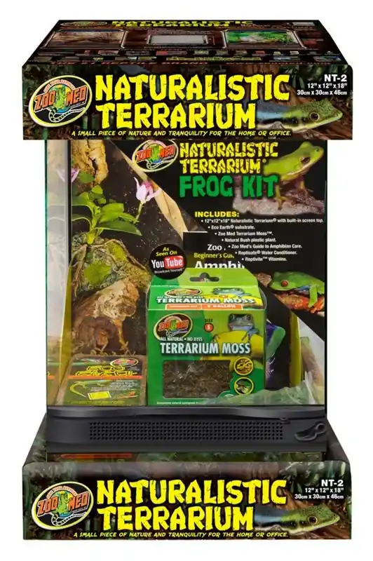 Zoo Med Naturalistic Frog 10 Gallon - Terrariums/Cages