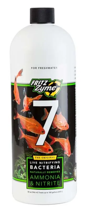Fritz FritzZyme 7 Freshwater Live Nitrifying Bacteria 32 fl oz - Aquarium Supplies