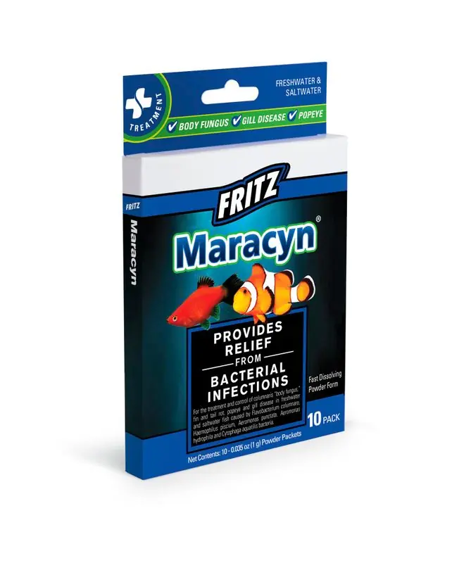 Fritz Maracyn Freshwater & Saltwater Treatment 10 Pack - Medication