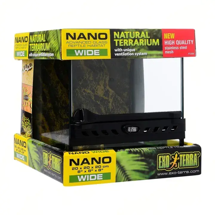 Exo Terra Terrarium, Nano Wide - Terrariums/Cages