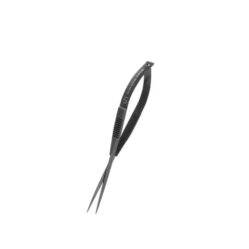 UNS Spring Straight Black Scissor - Nets/Scrubbers/Maintenance Accessories