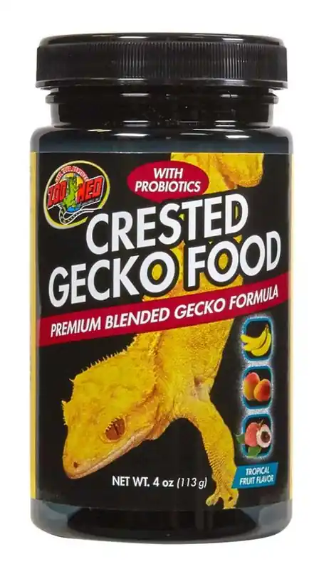 Zoo Med Crested Gecko Food Tropical 4 oz - Food & Nutrition