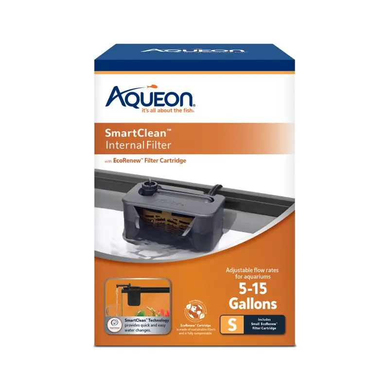 Aqueon QuietFlow Internal Filter 15G - Aquarium Supplies