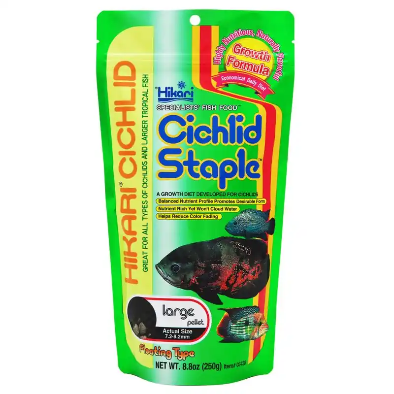Hikari Cichlid Staple Large 8.8oz - Aquarium Supplies