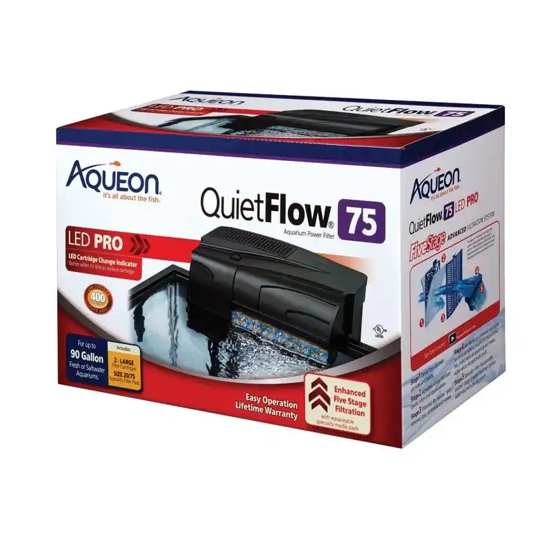 Aqueon QuietFlow 75 Filter - Aquarium Supplies