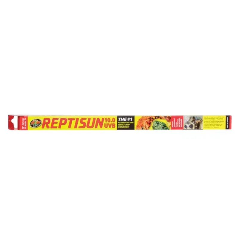 Zoo Med ReptiSun T8 10.0 UVB 18" - Reptile/Turtle/Insect Supplies
