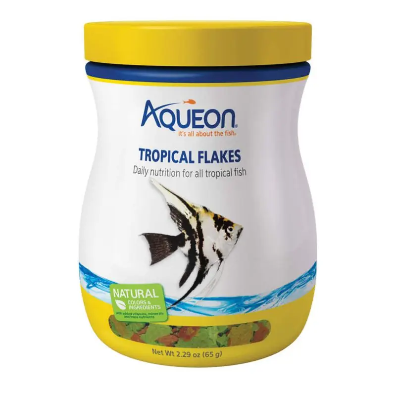 Aqueon Tropical Flakes 2.29 oz - Aquarium Supplies