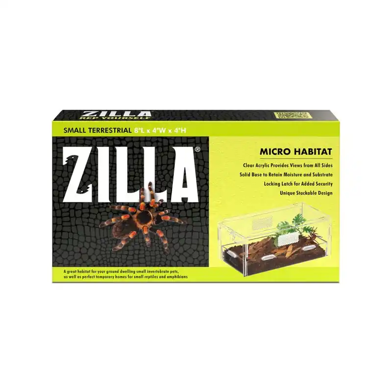 Zilla Micro Habitat Small Terrestrial - Terrariums/Cages