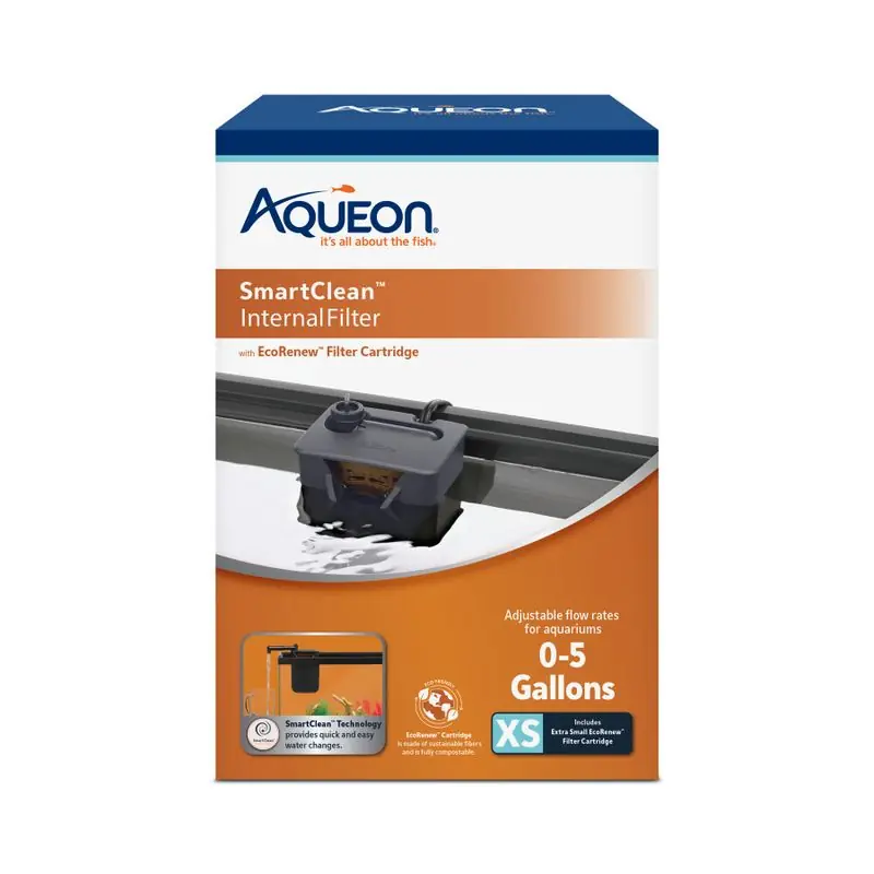 Aqueon QuietFlow Internal Filter 5G - Aquarium Supplies