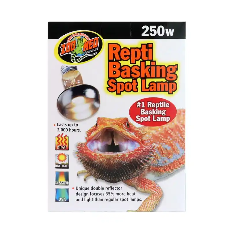 Zoo Med Basking Spot Lamp 250W - Reptile/Turtle/Insect Supplies