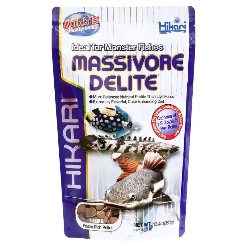 Hikari Massivore Delite 13.4oz - Aquarium Supplies
