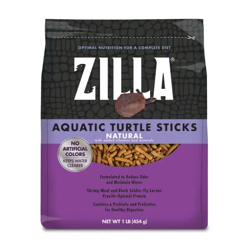 Zilla Aquatic Turtle Sticks 1LB - Food & Nutrition