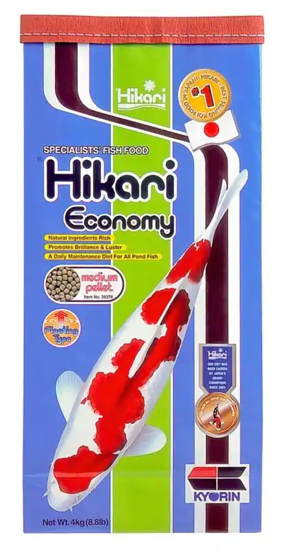 Hikari Economy Koi Medium 4KG - Aquarium Supplies