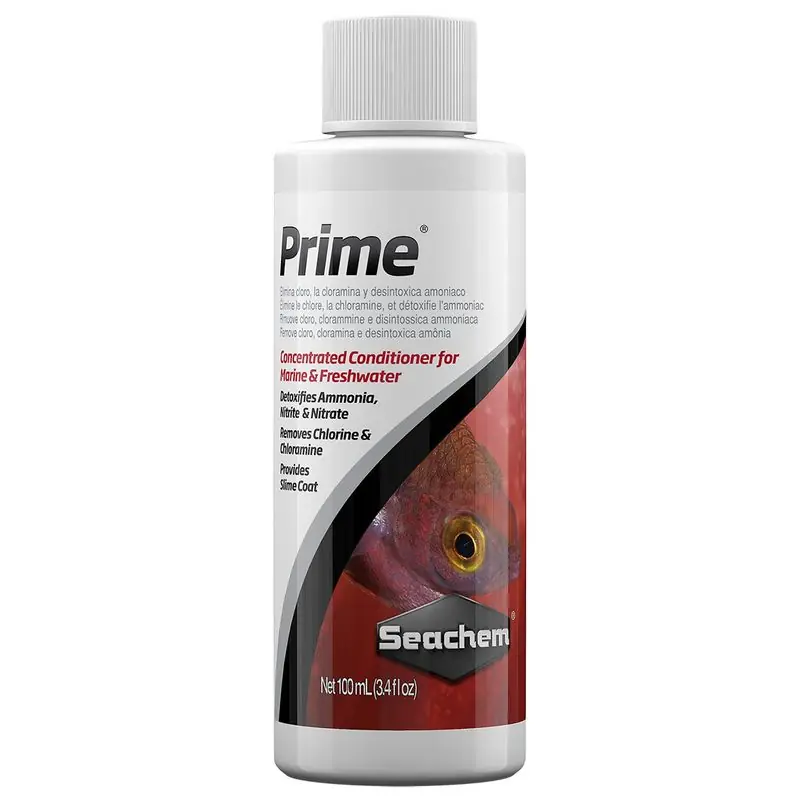 Seachem Prime Ammonia Detoxifier 100mL - Water Care