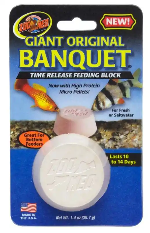 Zoo Med Giant Original Banquet 1.4 oz - Aquarium Supplies