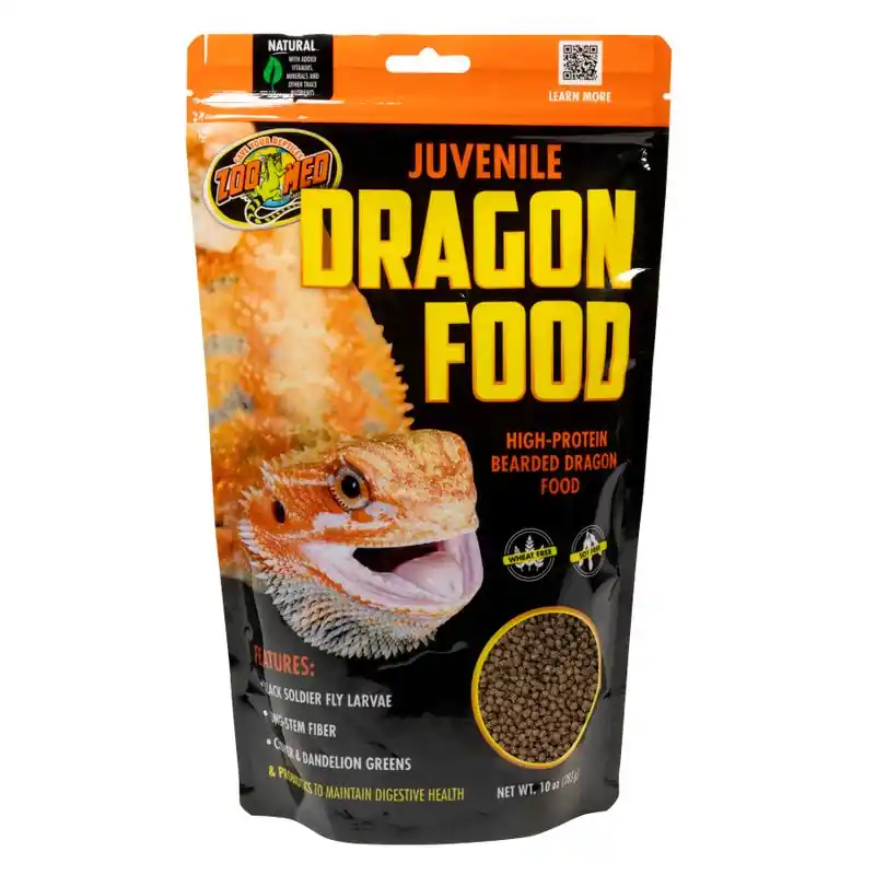 Zoo Med Juvenile Bearded Dragon Food 10 oz - Food & Nutrition