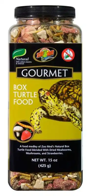 Zoo Med Gourmet Box Turtle Food 15 oz - Food & Nutrition