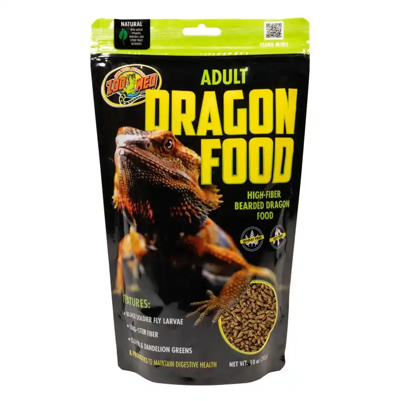 Zoo Med Adult Bearded Dragon Food 10 oz - Food & Nutrition