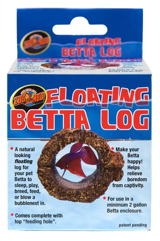 Aqueon Floating Betta Log - Aquarium Supplies