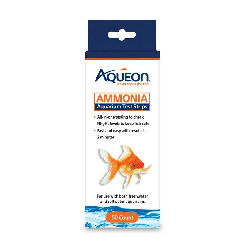 Aqueon Ammonia Test Strips 50ct - Water Care