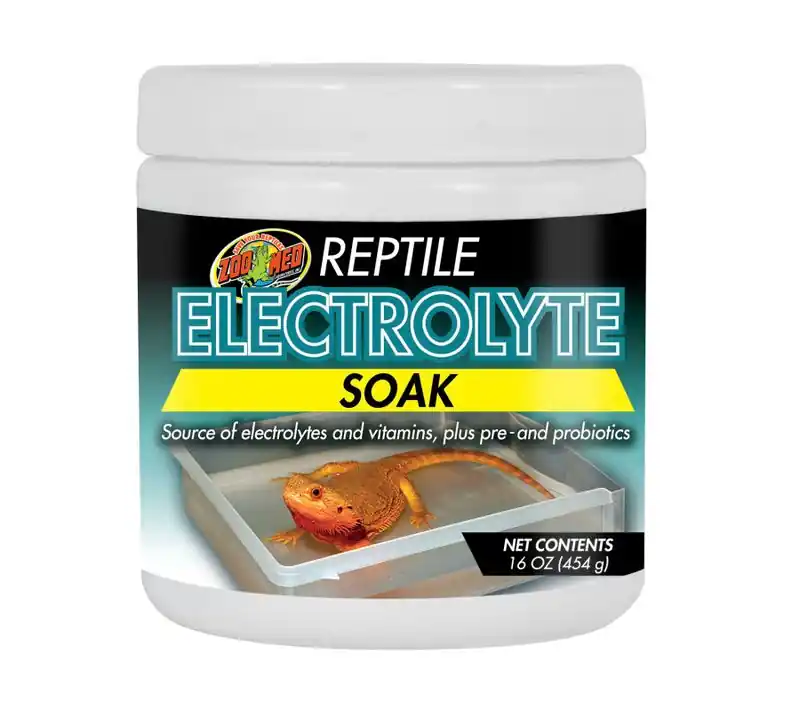 Zoo Med Reptile Electrolyte Soak 16 oz - Food & Nutrition