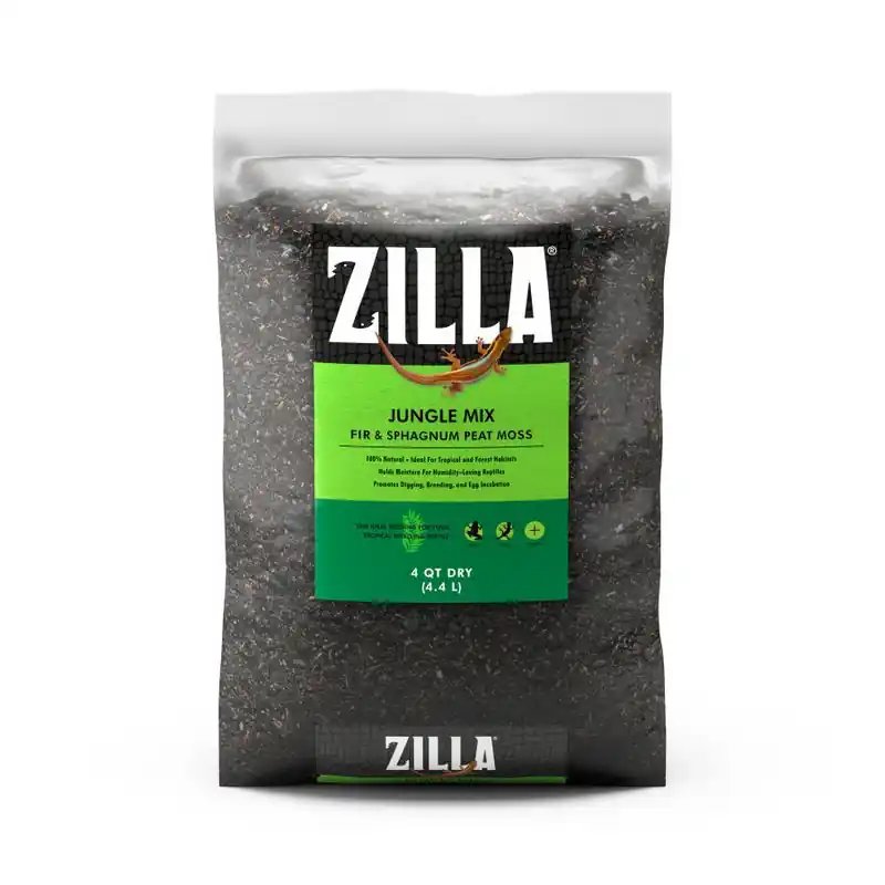 Zilla Jungle Mix 4QT - Reptile/Turtle/Insect Supplies