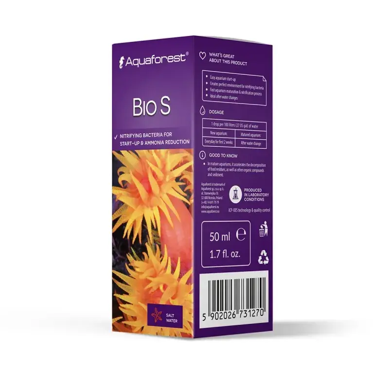 AQUAFOREST BIO S 10 ML - Aquarium Supplies