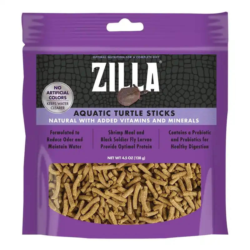 Zilla Aquatic Turtle Sticks 4.5oz - Food & Nutrition