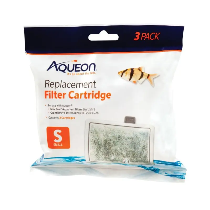 Aqueon Filter Cartridge Small 3PK - Aquarium Supplies