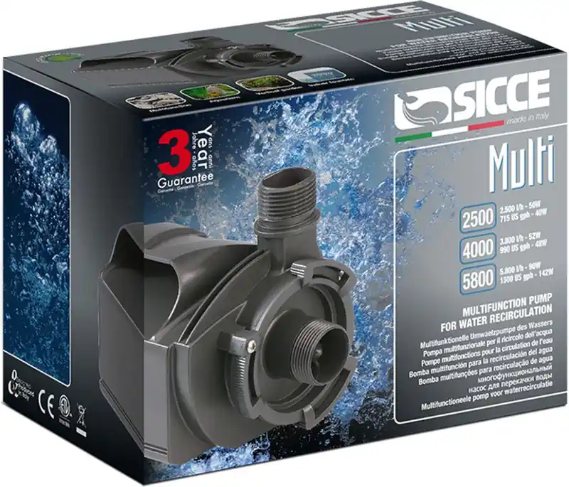 SICCE Multi 5800 Pump 1500 gph - Aquarium Supplies