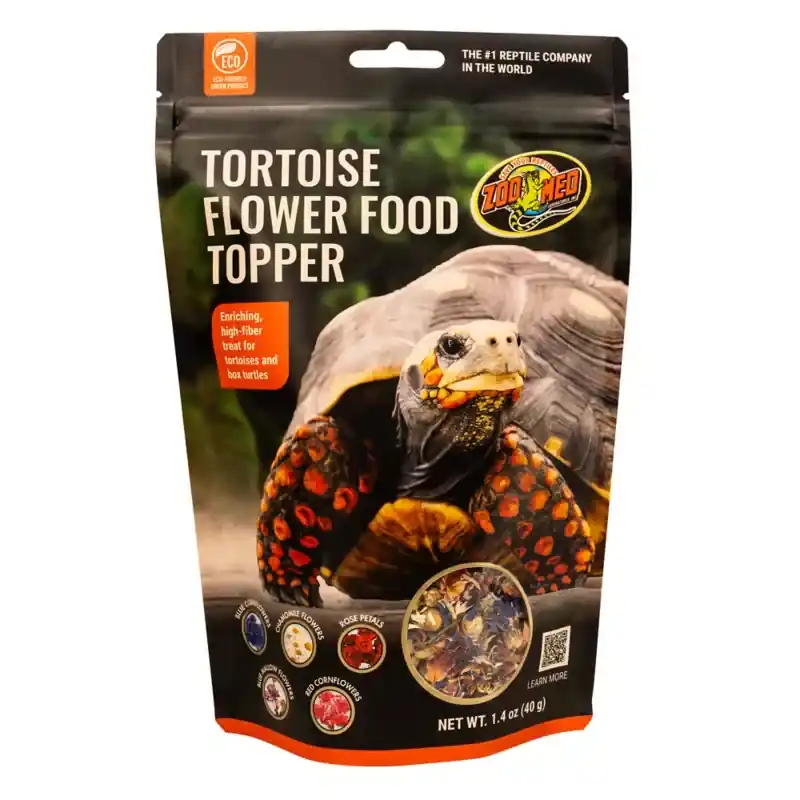 Zoo Med Tortoise Flower Food Topper 1.4 oz - Food & Nutrition
