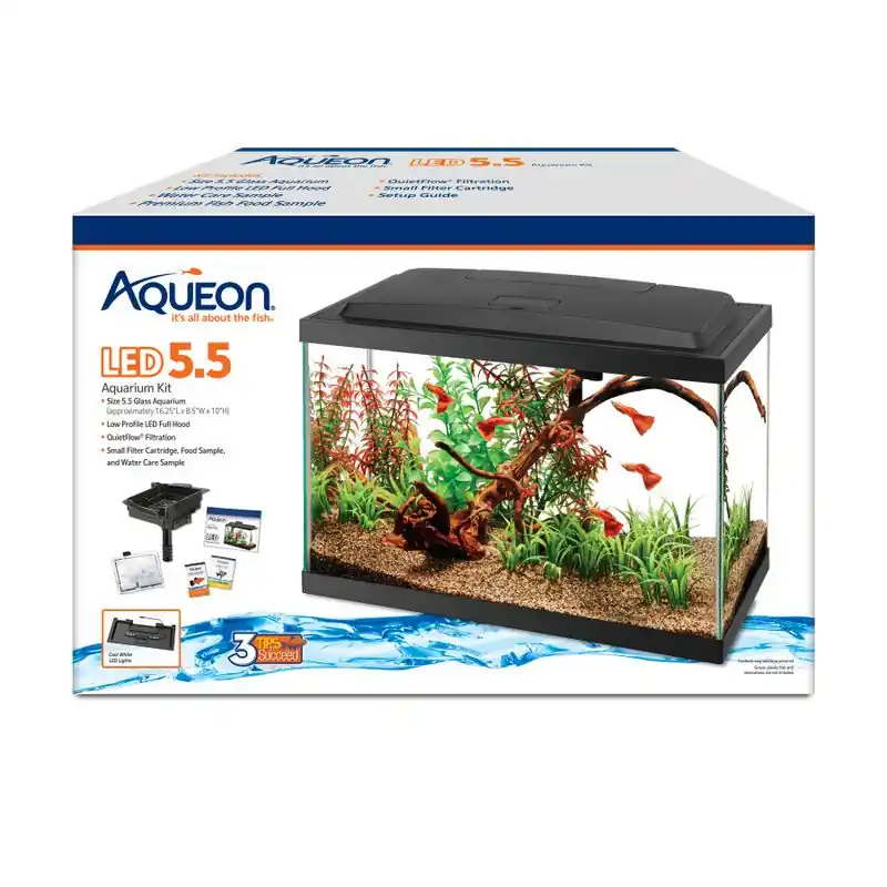 Aqueon 5.5 Gallon LED Kit - Aquariums