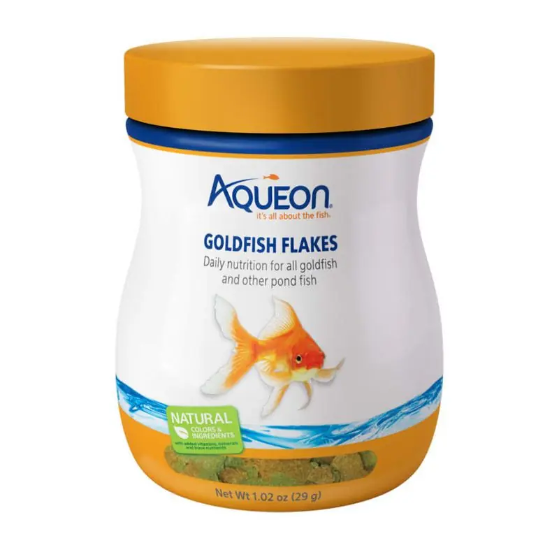 Aqueon Goldfish Flakes 1.02oz - Aquarium Supplies