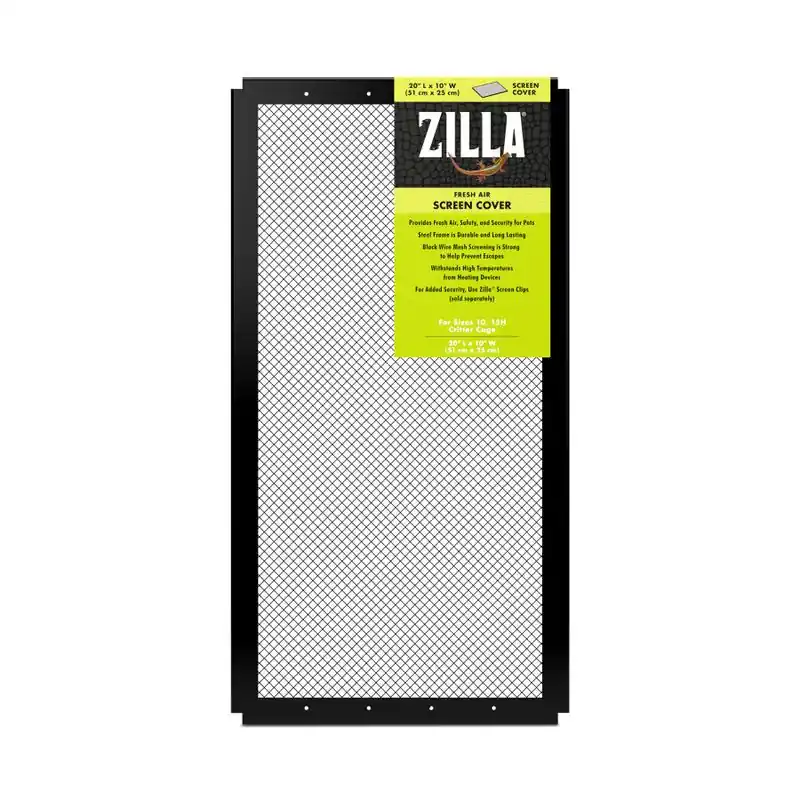 Zilla Screen Cover 20x10" - Tanks/Stands/Terrariums & Accessories