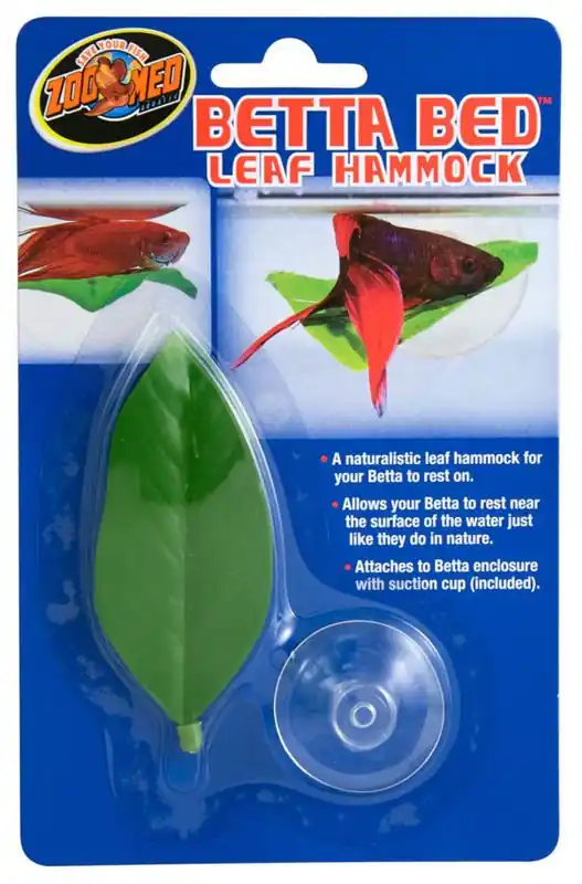 Zoo Med Betta Bed Leaf Hammock - Aquarium Supplies