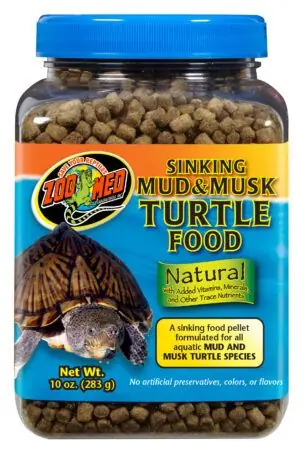 Zoo Med Sinking Turtle Food 10 oz - Food & Nutrition