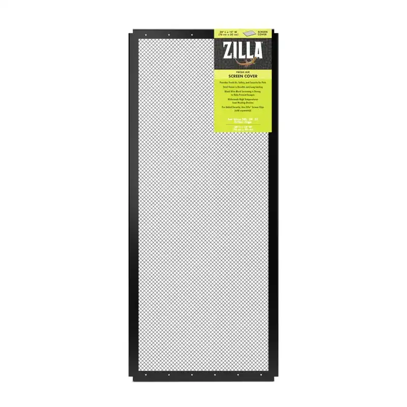 Zilla Screen Cover 30x12 - Tanks/Stands/Terrariums & Accessories