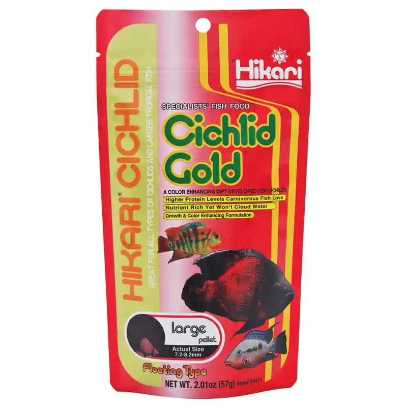 Hikari Cichlid Gold Large 2.01 oz - Aquarium Supplies