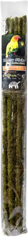 Galapagos Mossy Sticks Terrarium Ornament 32 in 6 ct - Decorations/Terrarium Accessories