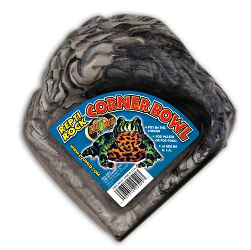 Zoo Med Corner Bowl, Small - Reptile/Turtle/Insect Supplies