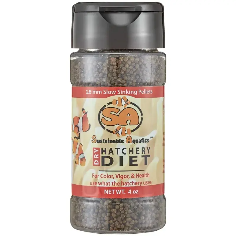 SA Hatchery Diet 1.8mm 4oz - Food