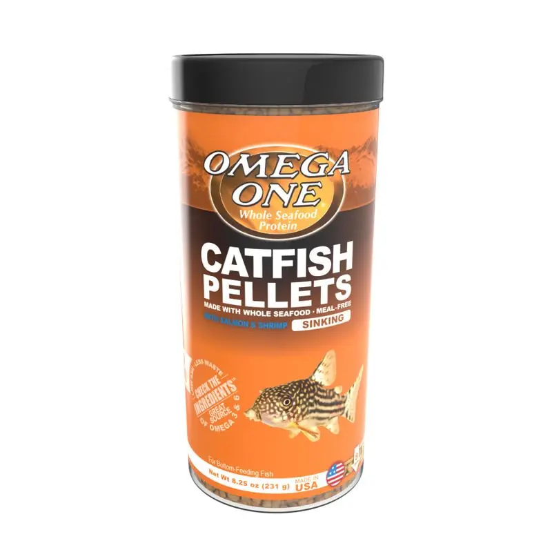 Omega One Catfish Pellets 8.25oz - Aquarium Supplies