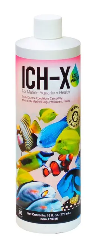 Aquarium Solutions IchX Saltwater Treatment 16 fl oz - Aquarium Supplies