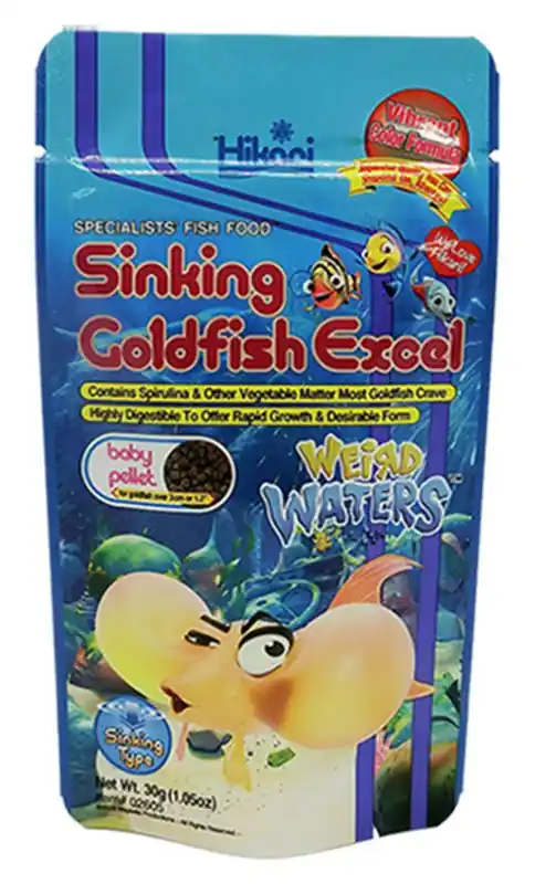 Hikari Sinking Goldfish Excel 30g - Aquarium Supplies