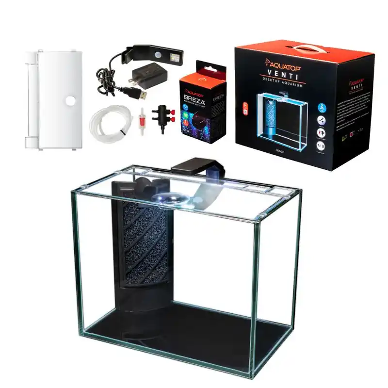 Aquatop Venti 2 Gallon - Aquariums