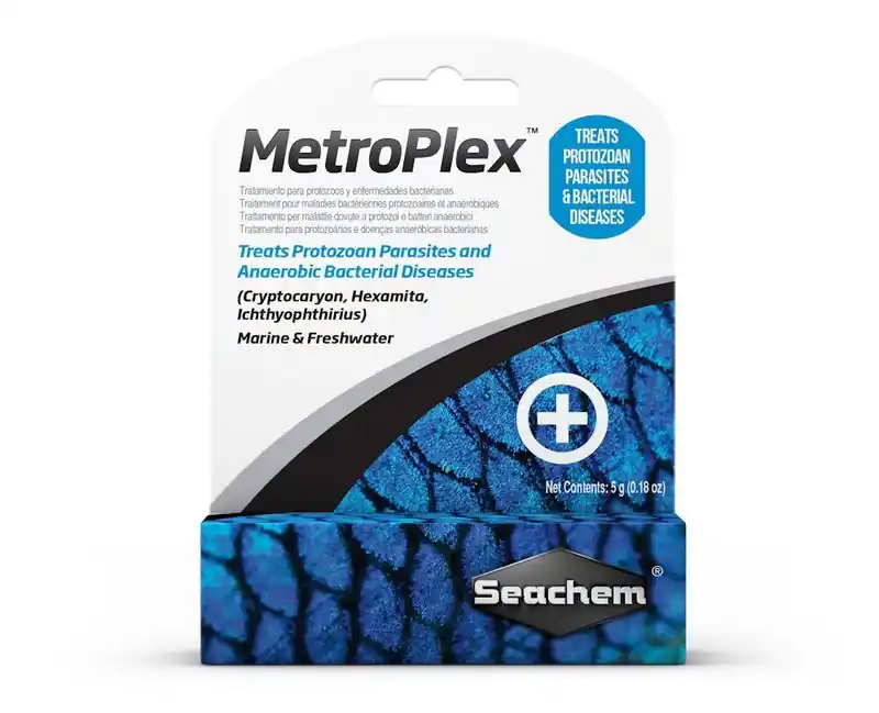 Seachem MetroPlex Parasitic and Bacterial Treatment 5g - Medication
