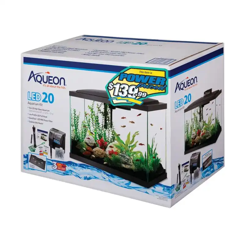 Aqueon LED 20 Gallon Kit - Aquariums