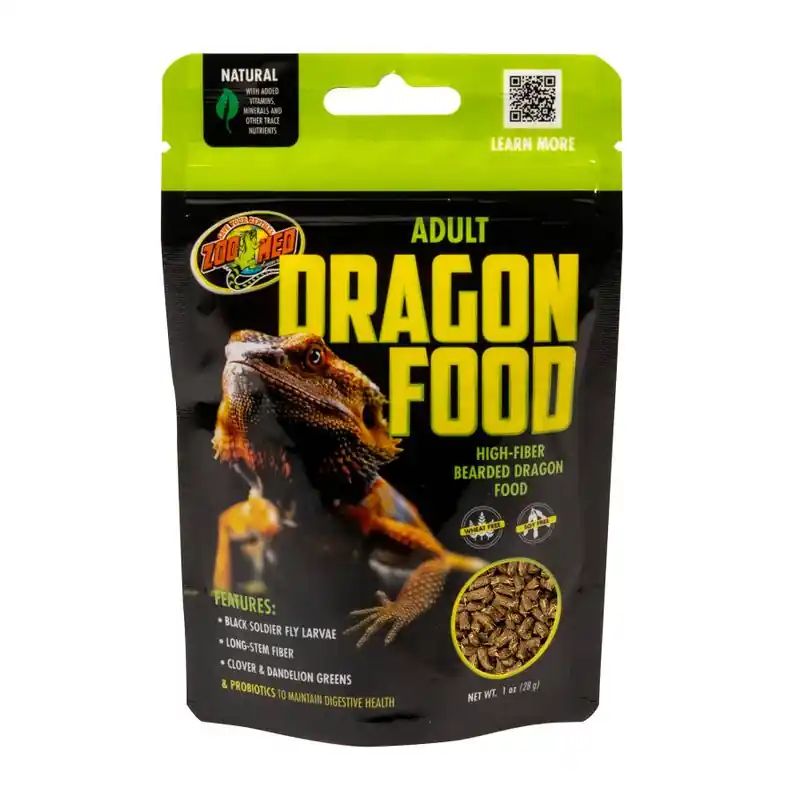 Zoo Med Adult Bearded Dragon Food 1 oz - Food & Nutrition